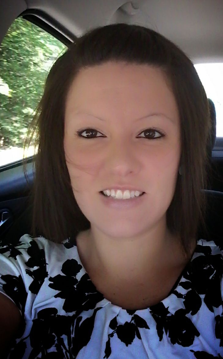 Portrait of Brittany Eldridge, story contributor, in a car.