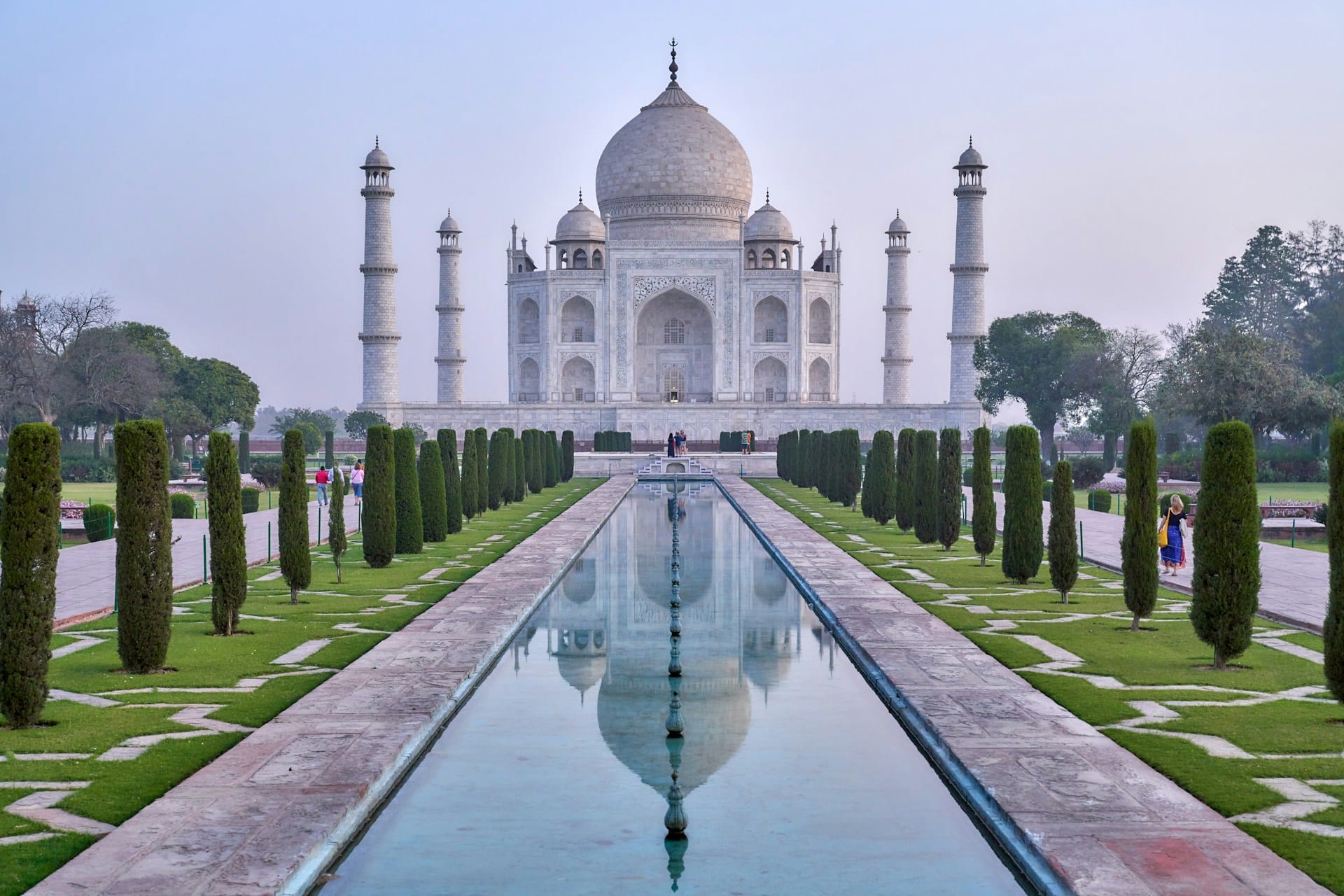 Taj Mahal in India.